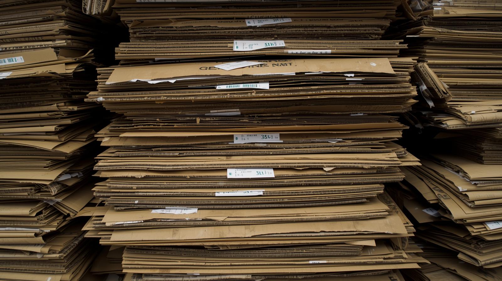 Cardboard Recycling Price