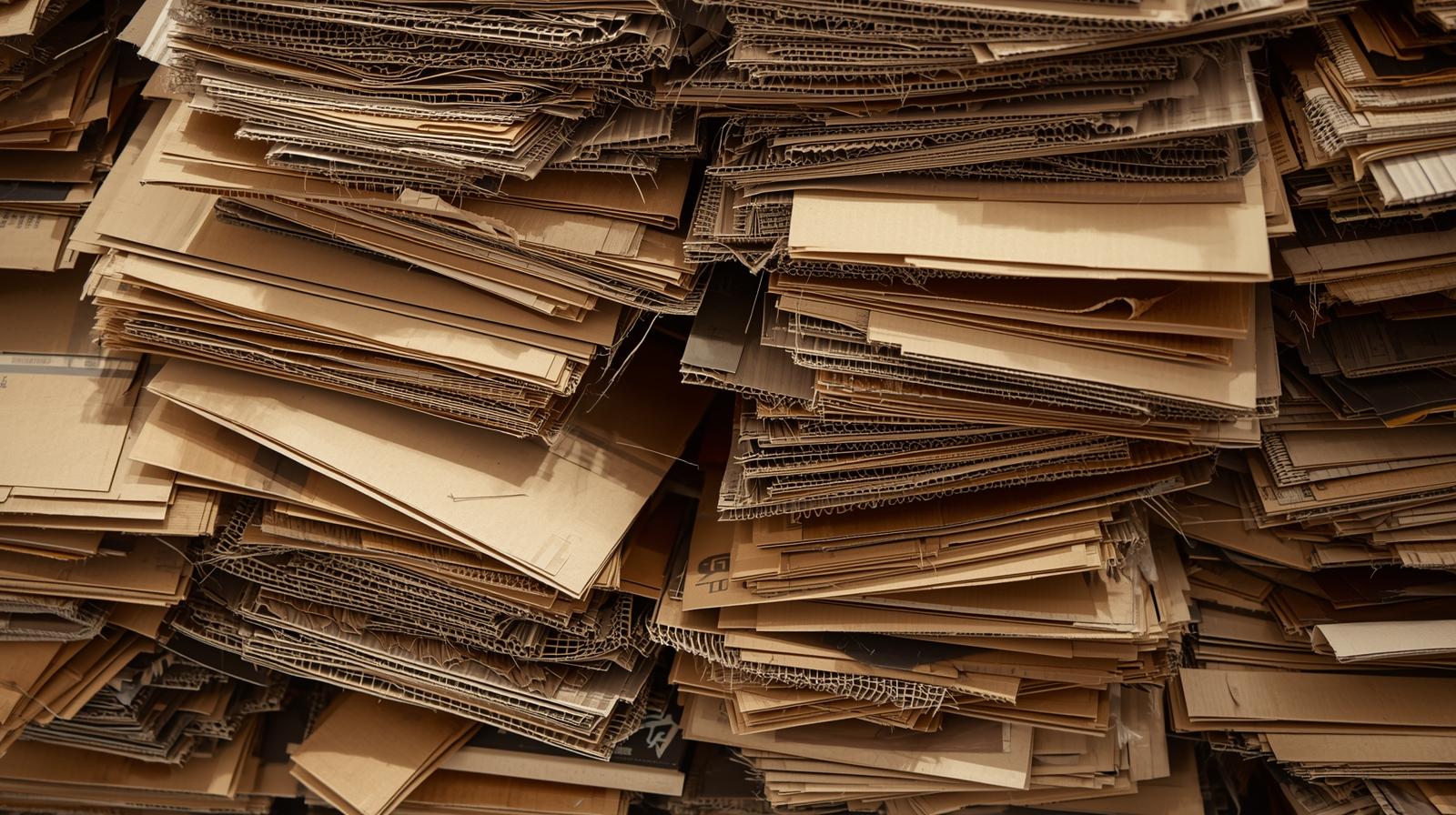 Commercial Cardboard Waste