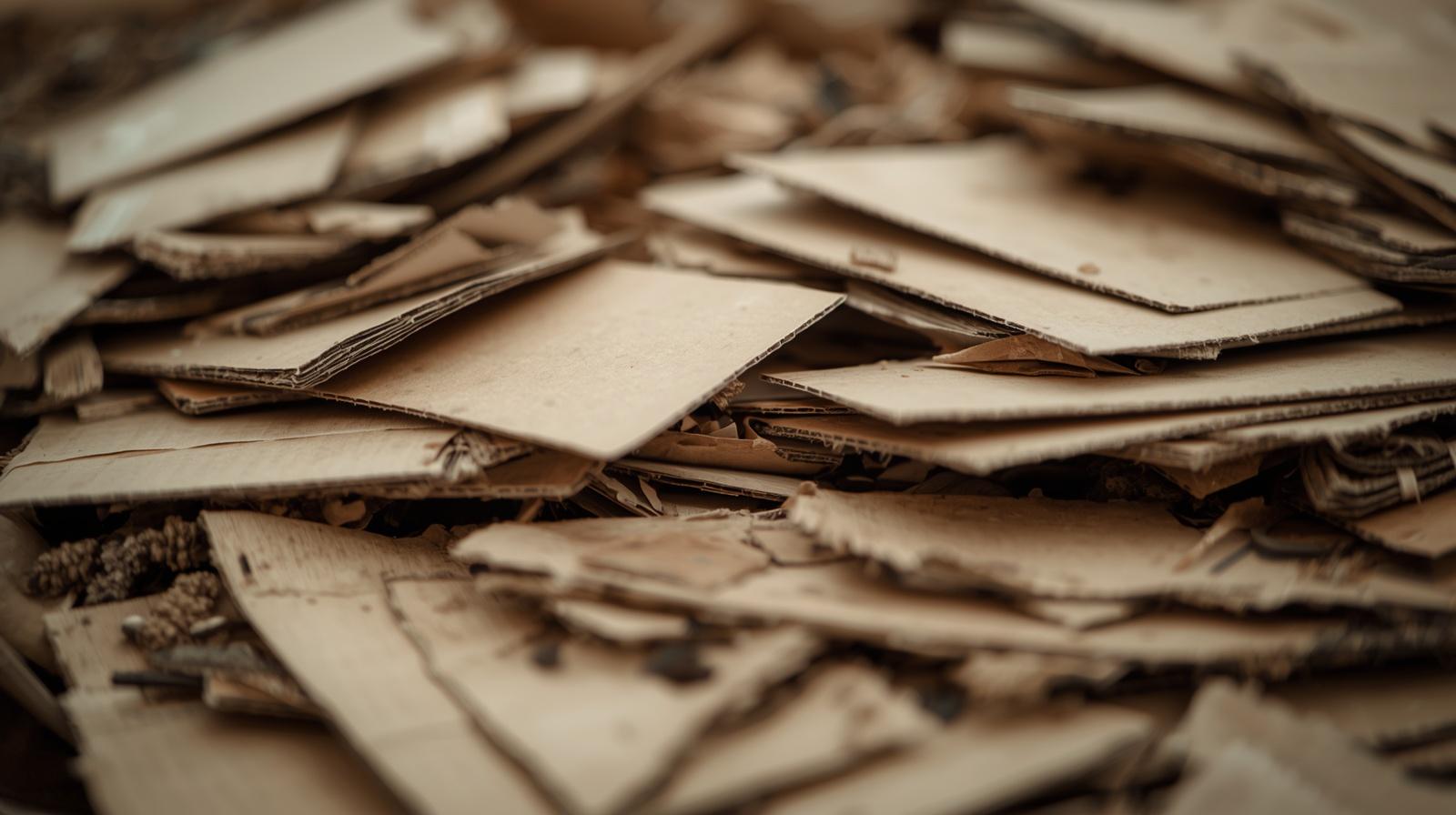 Commercial Cardboard Waste
