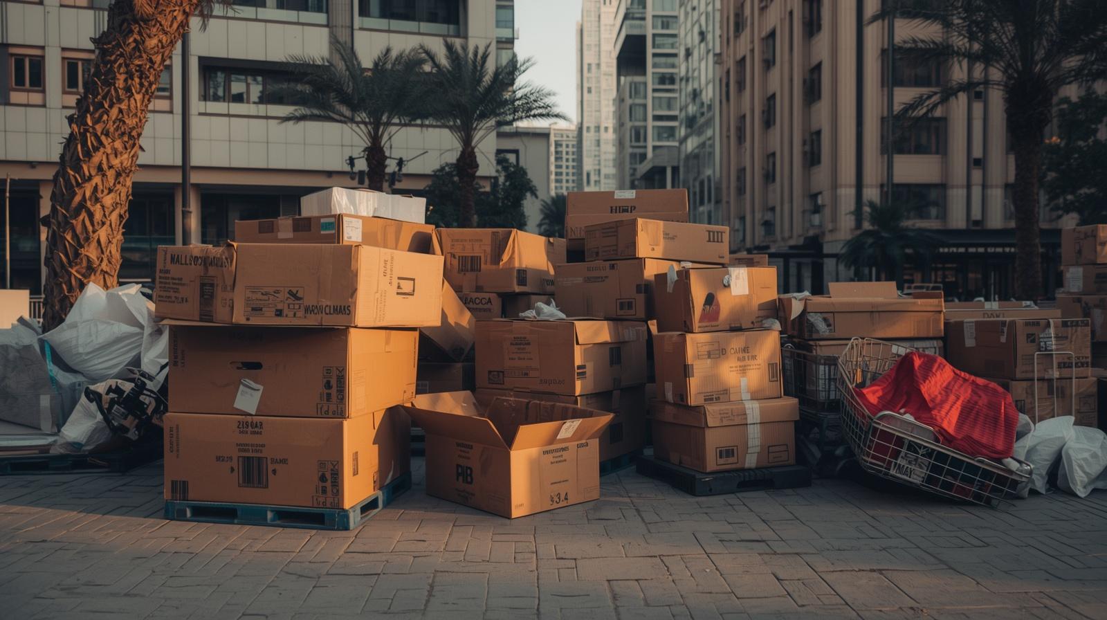 Moving Box Disposal Dubai