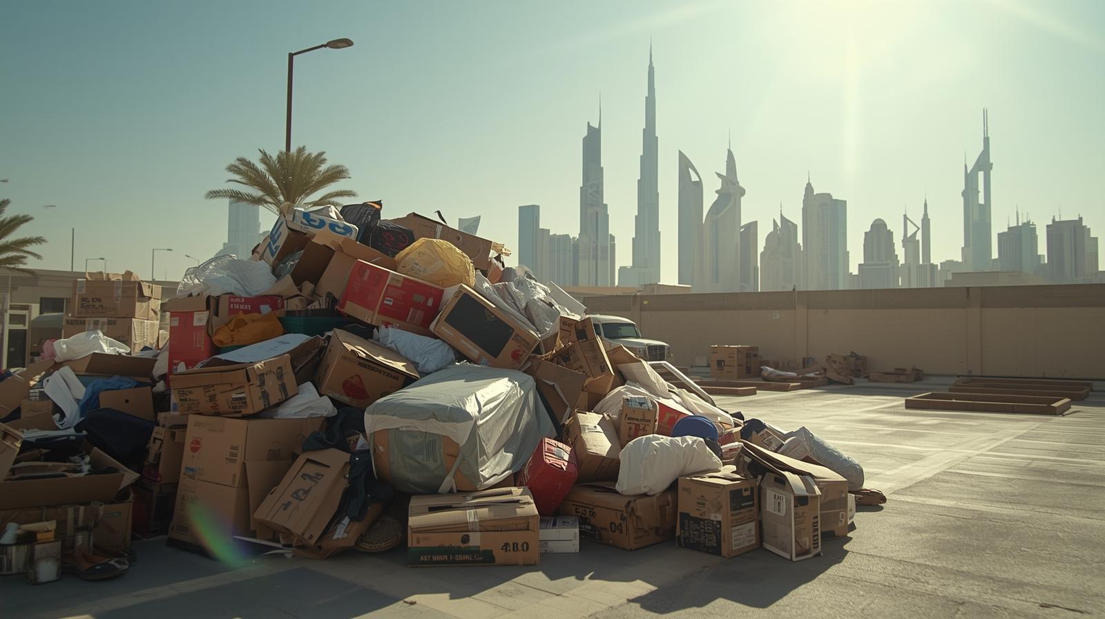 Moving Box Disposal Dubai