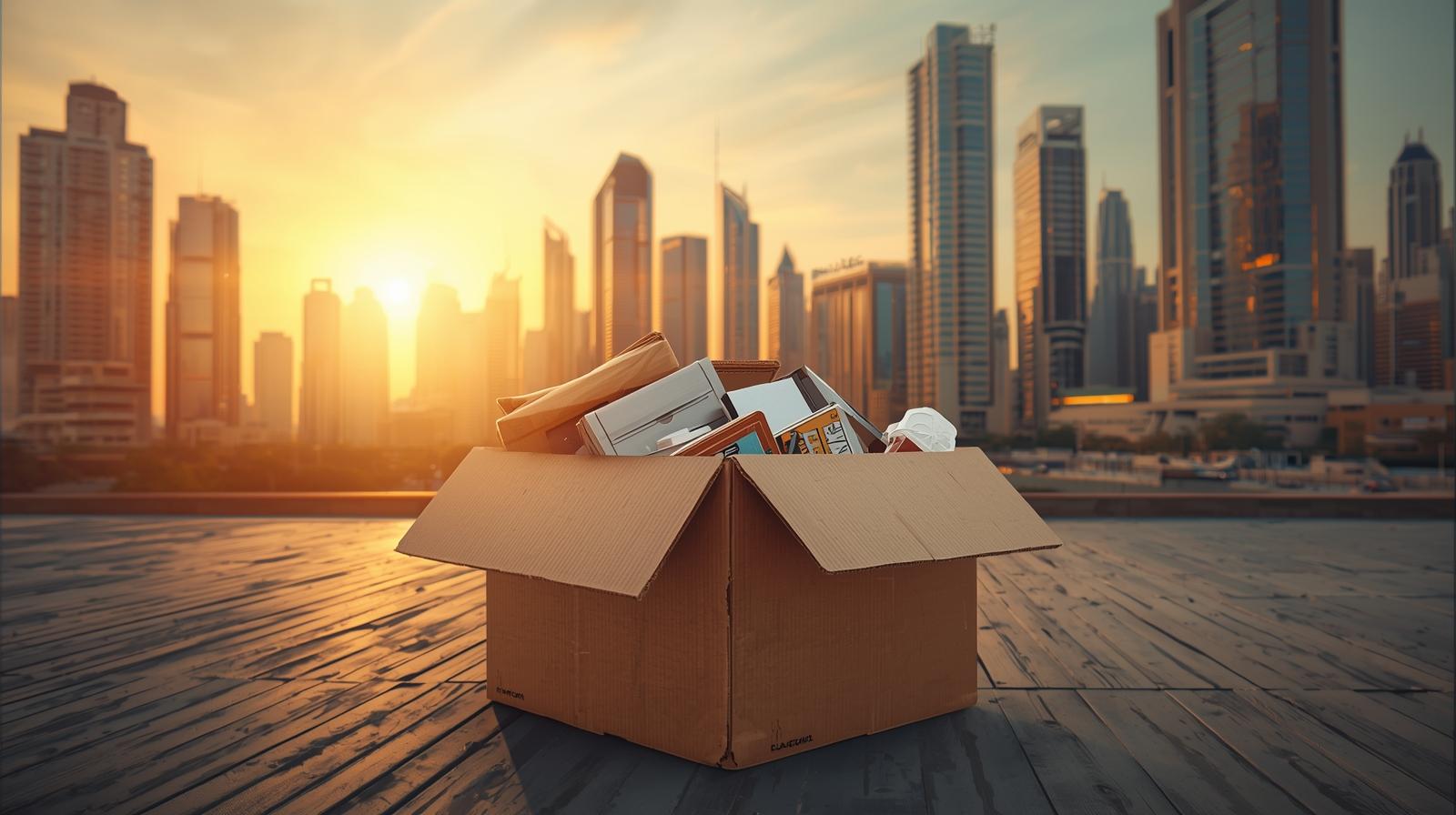 Moving Box Disposal Dubai