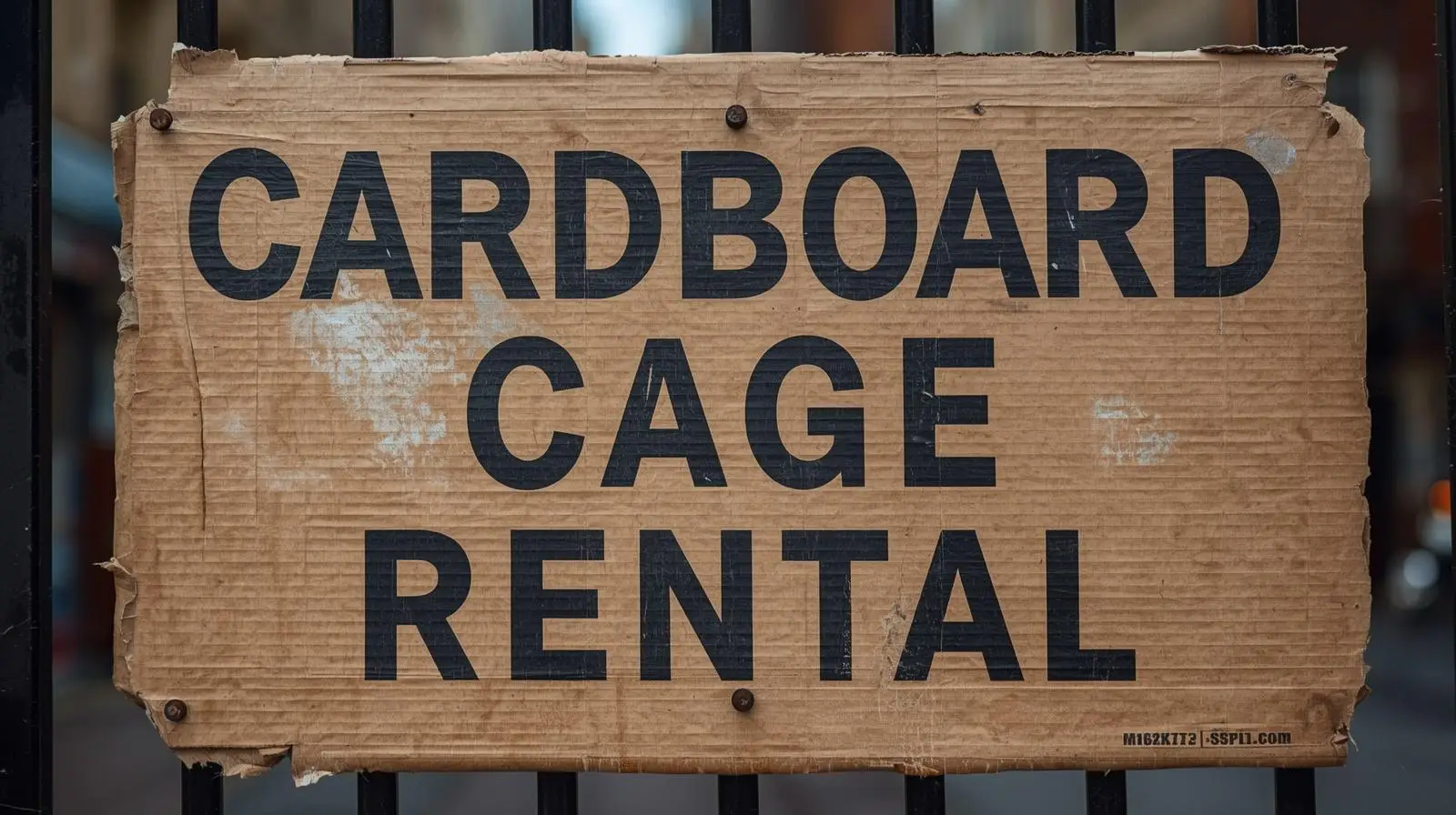 Cardboard Cage Rental (5)