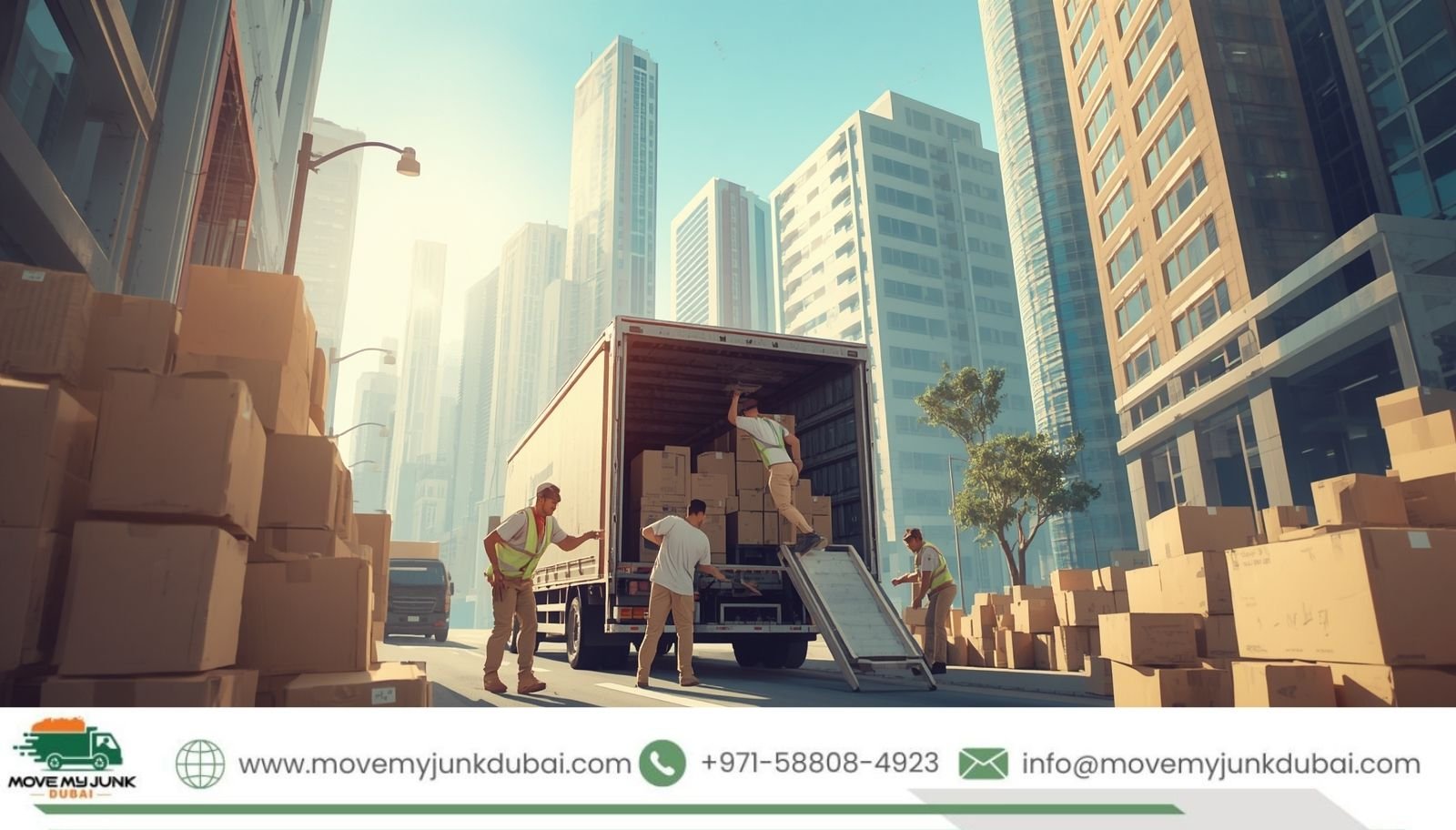 Professional cardboard removal Business Bay Dubai