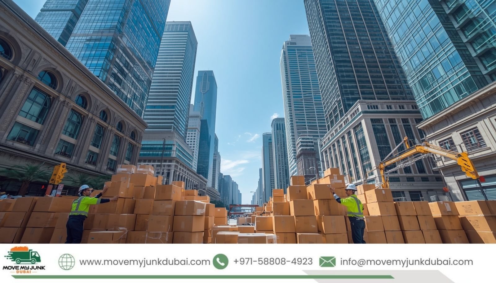 Business Bay cardboard removal service near me