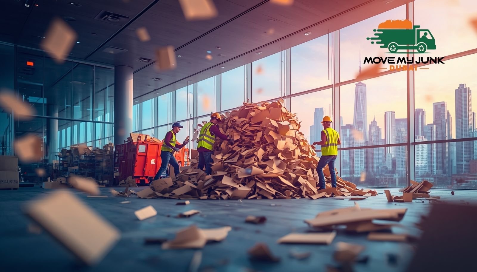 Cardboard Removal near me Business Bay