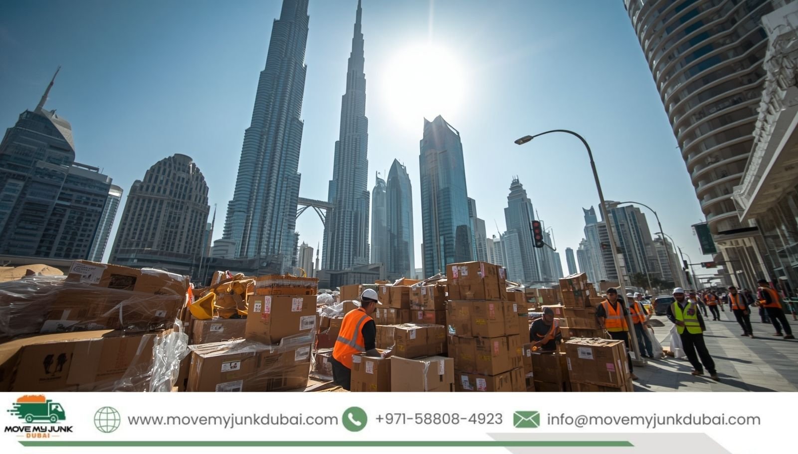 Cardboard waste removal Downtown Dubai