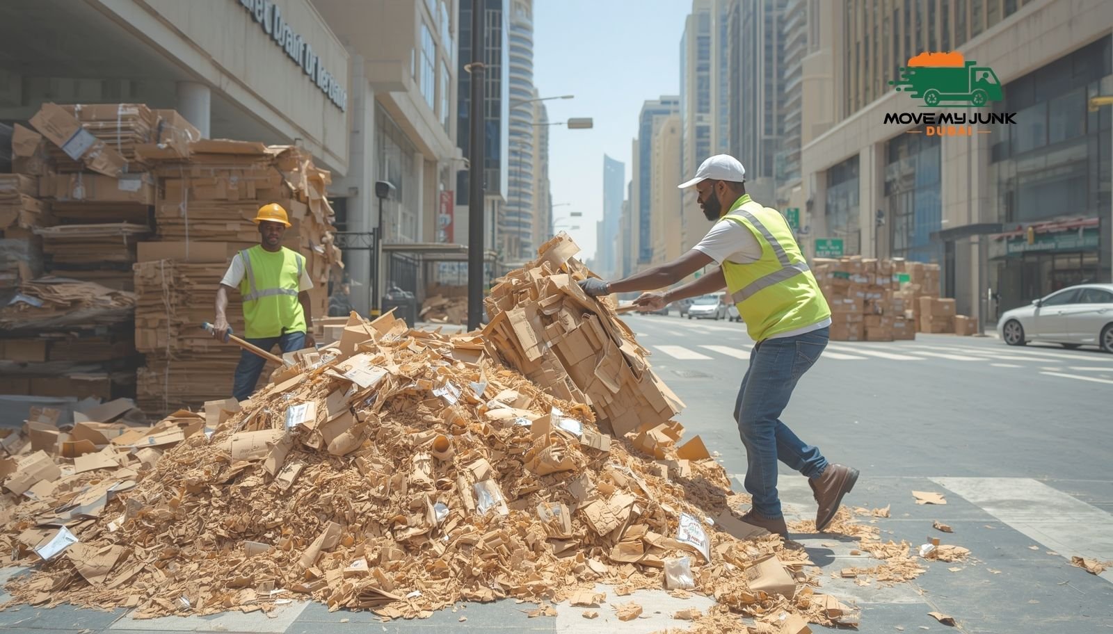 Cardboard Removal near me Downtown Dubai