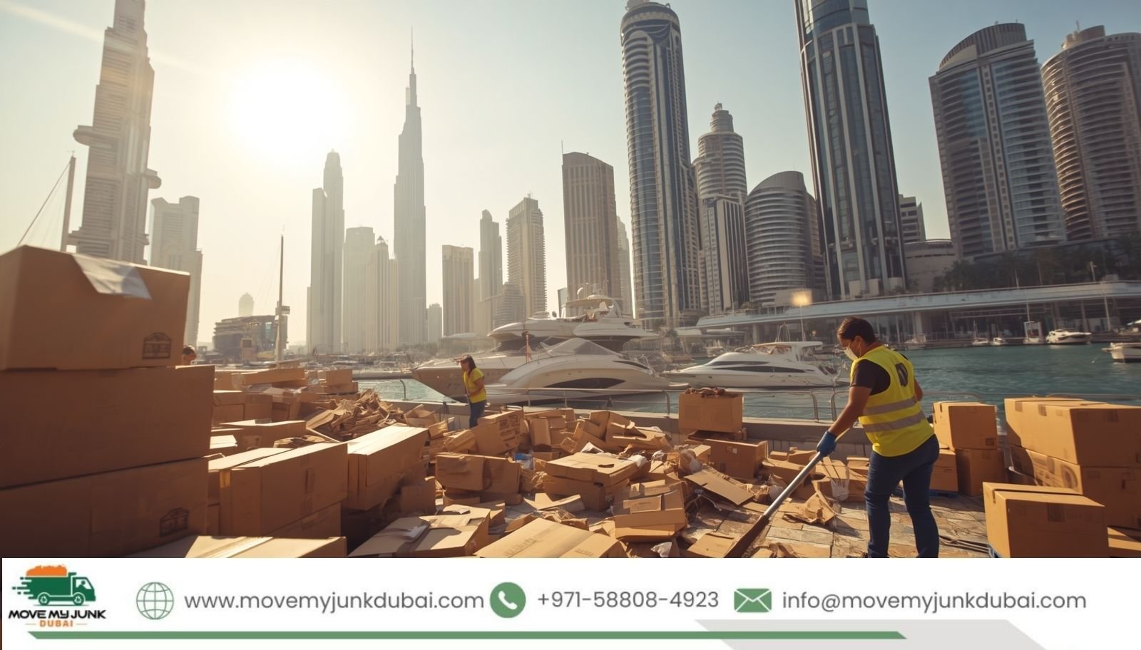 Cardboard Removal near me Dubai Marina (1)