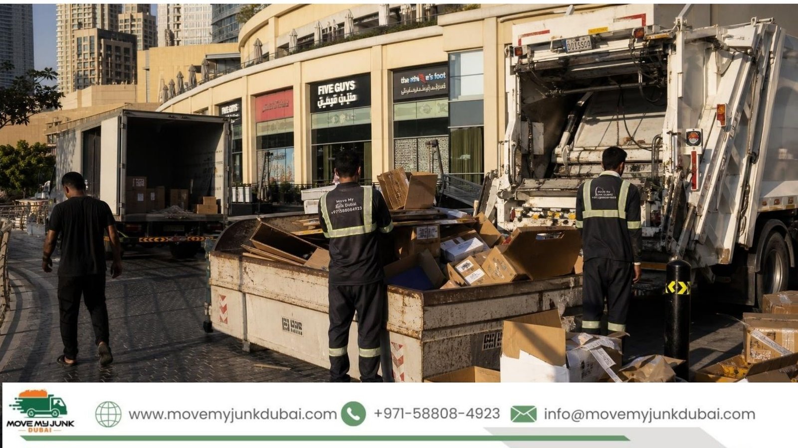 Cardboard Box Removal JBR Dubai