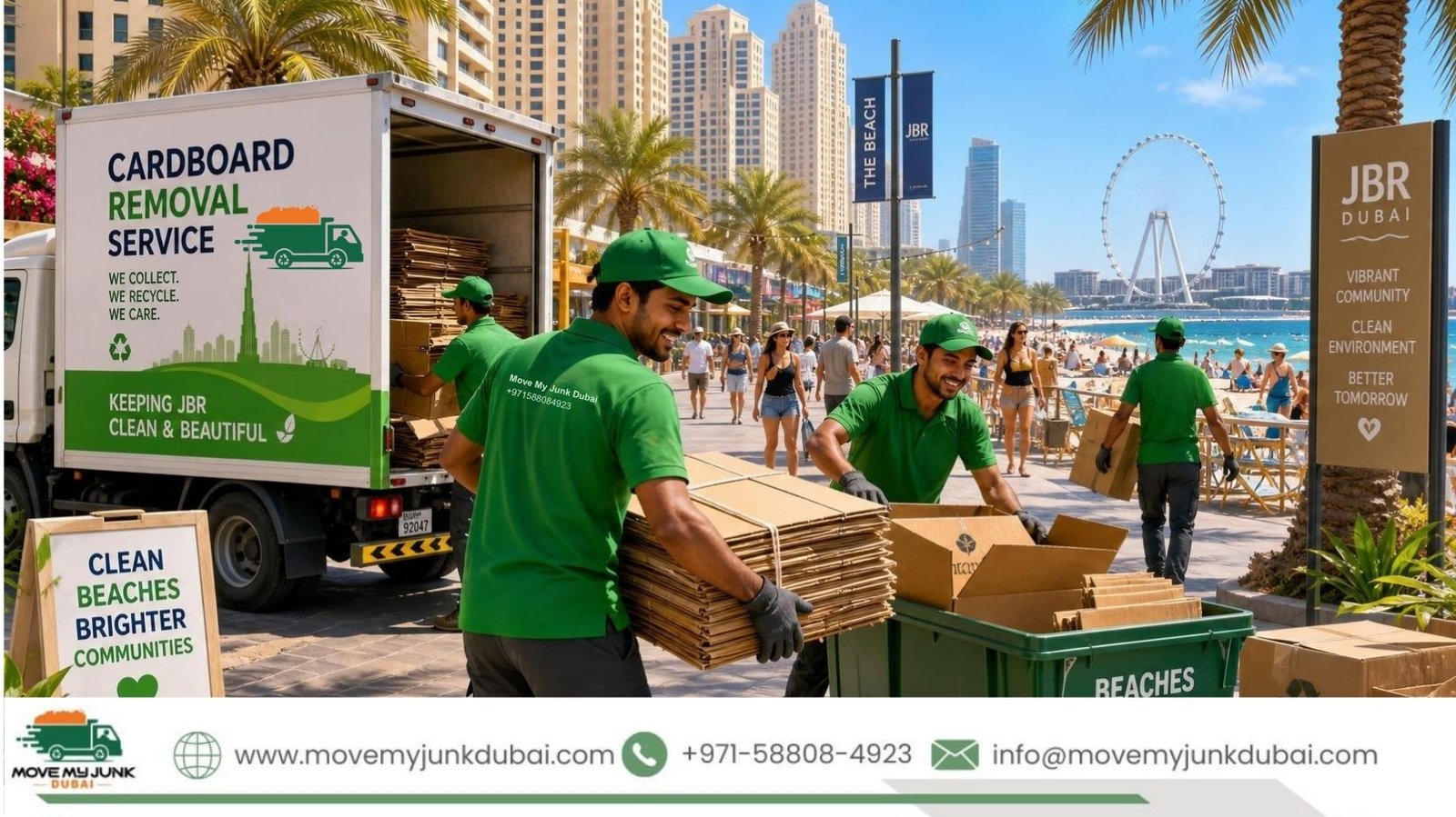 Cardboard Pickup Near Me JBR