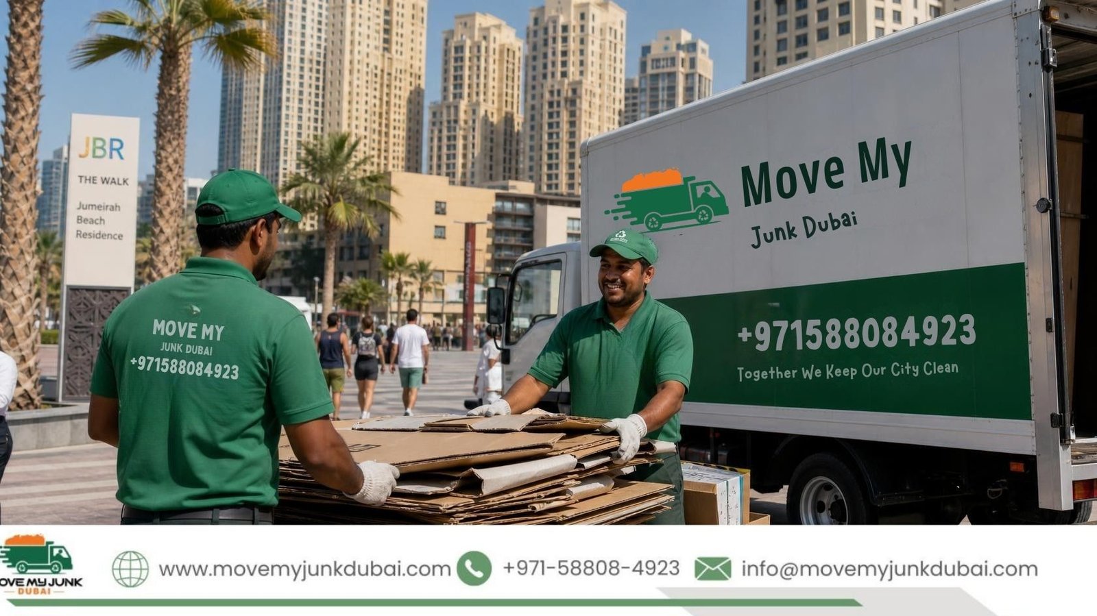 Cardboard Removal JBR Dubai