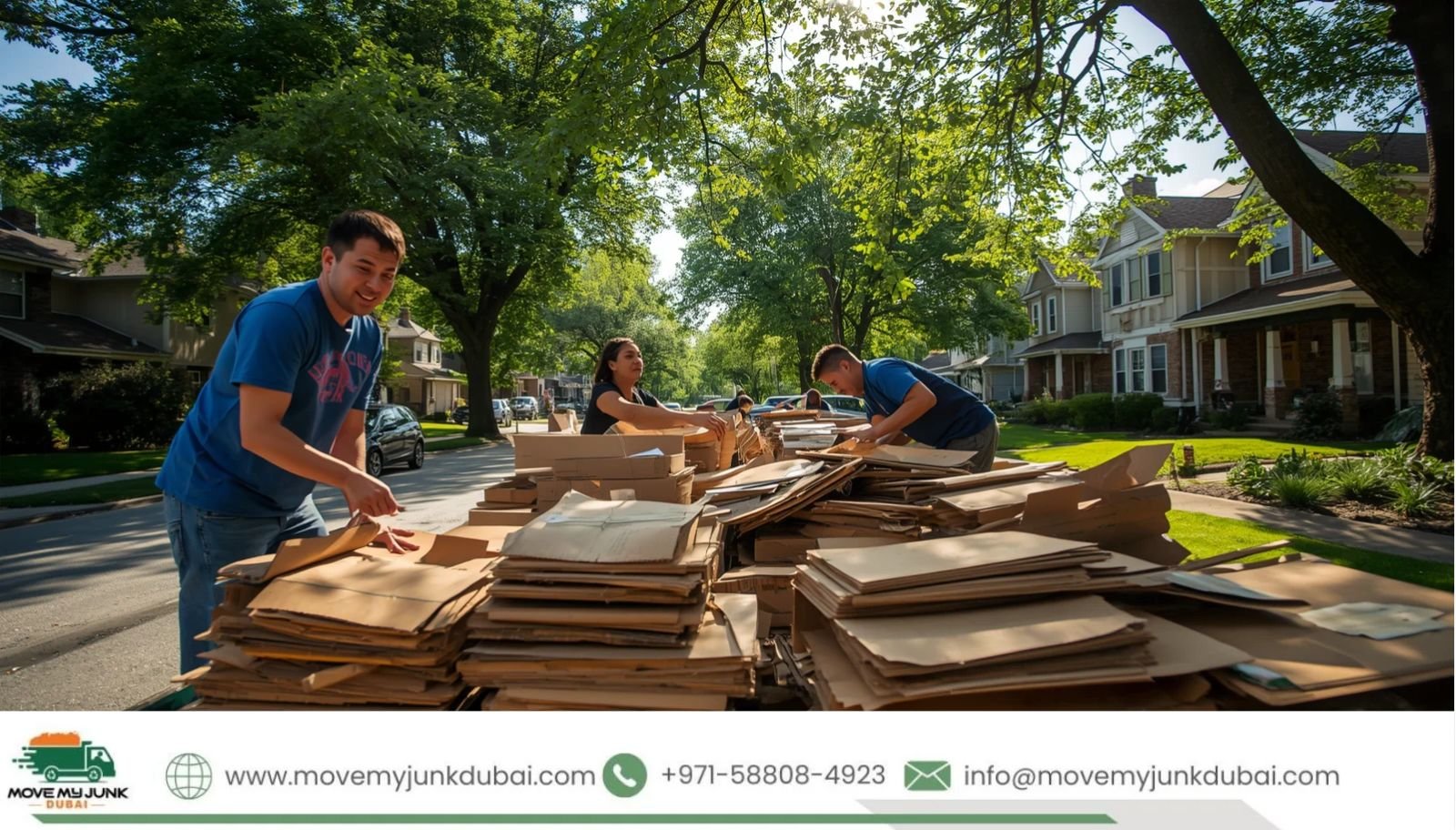 Cardboard Removal near me Motor City