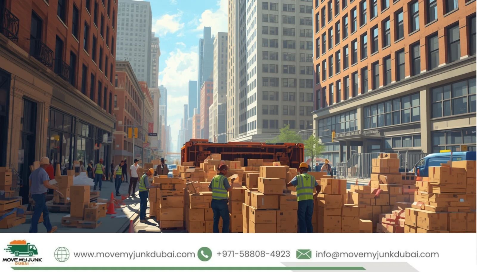 Cardboard Waste Removal near Motor City