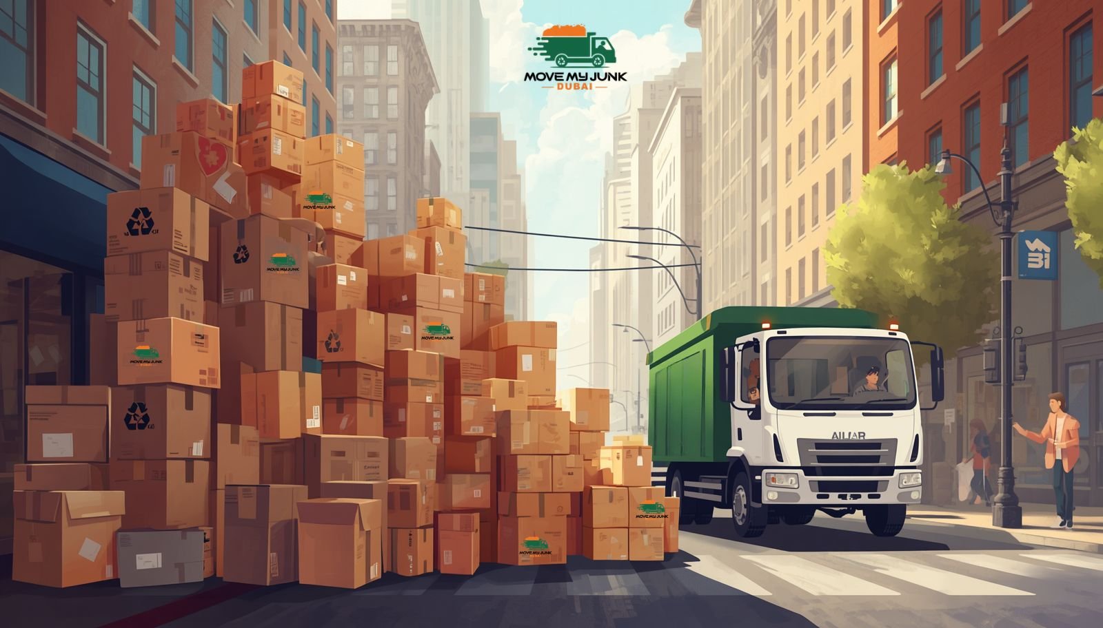 Cardboard Box Removal Motor City Dubai
