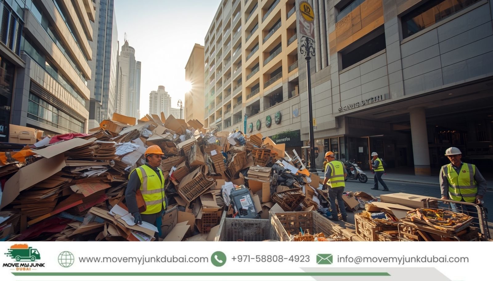 Same Day Cardboard Waste Collection Dubai