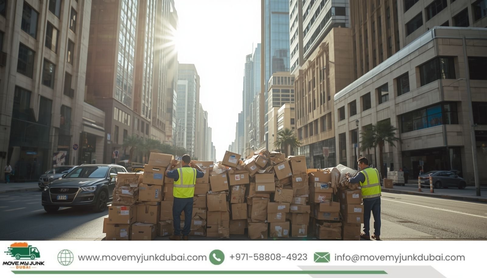 Commercial Cardboard Waste Collection Dubai
