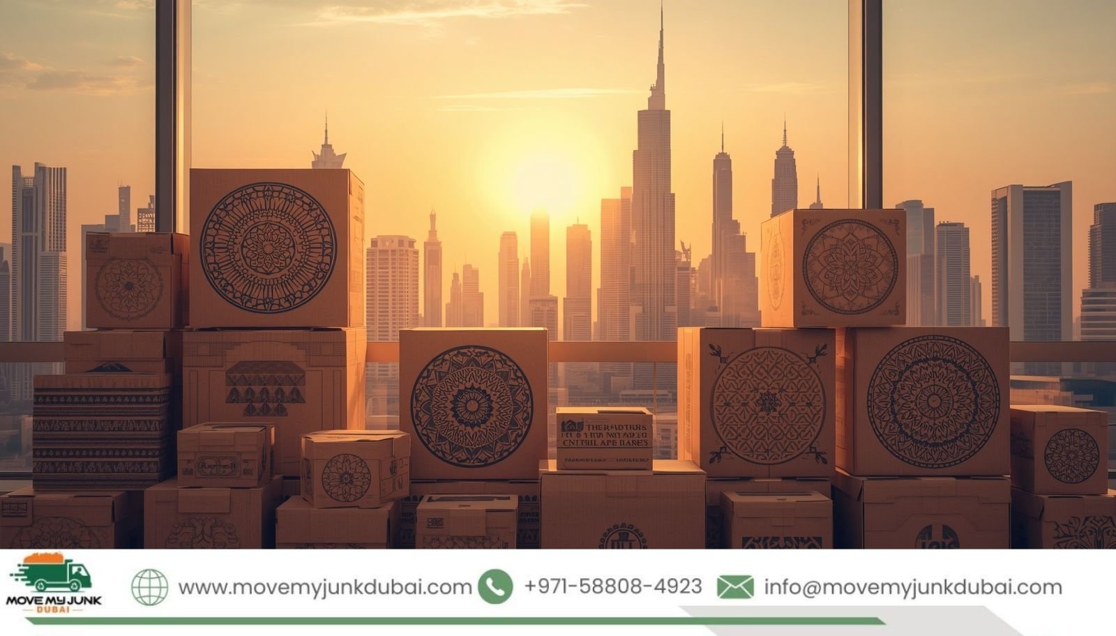 Commercial carton box collection Dubai
