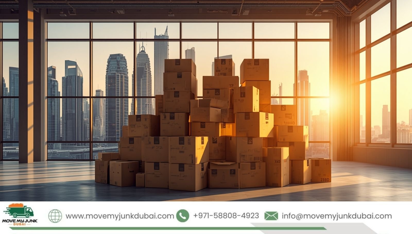 Carton box waste collection Dubai