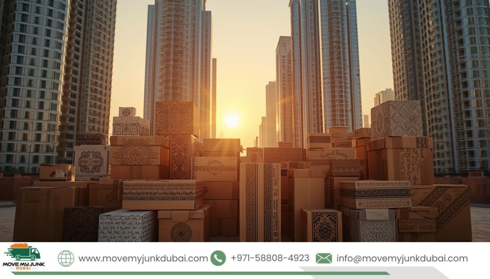 Used carton box collection service in Dubai