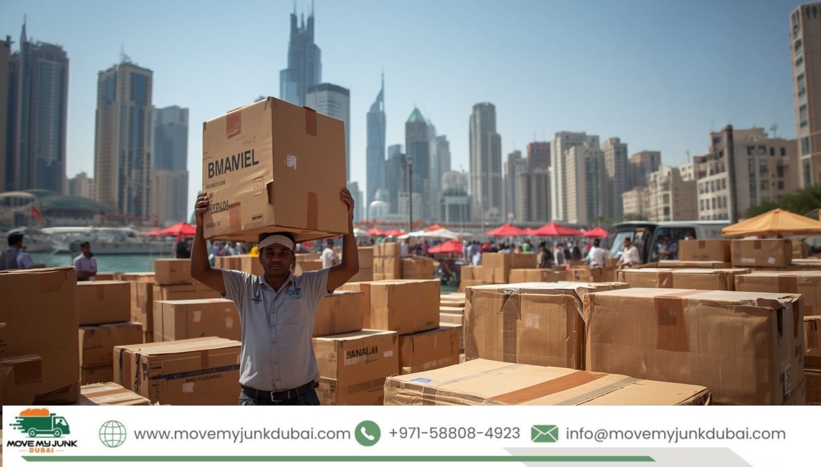 Carton Box Collection and Removal Dubai