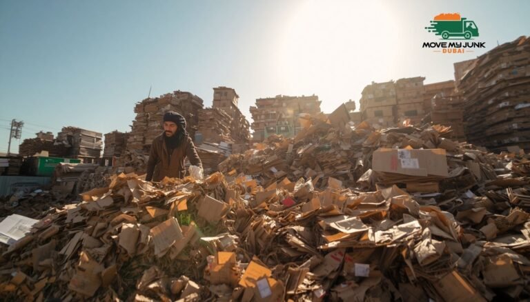 Commercial cardboard recycling Dubai service
