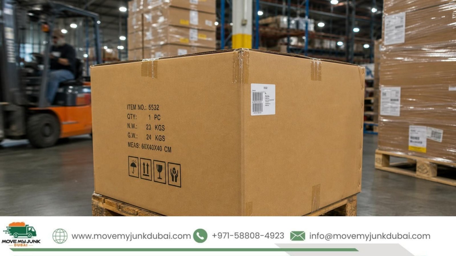 Large Cardboard Box Removal Dubai