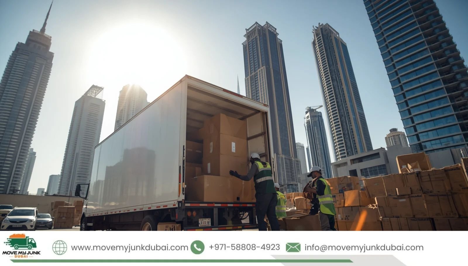 Moving Box Removal Dubai recycling service