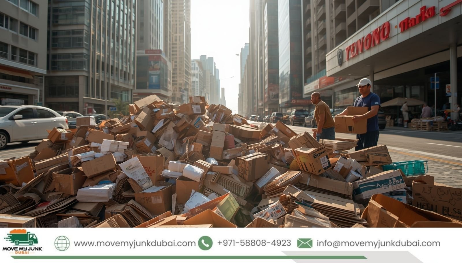 Used Packing Box Disposal Dubai