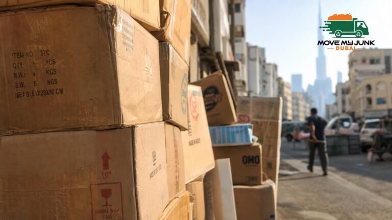 Thick Cardboard Boxes Removal Dubai