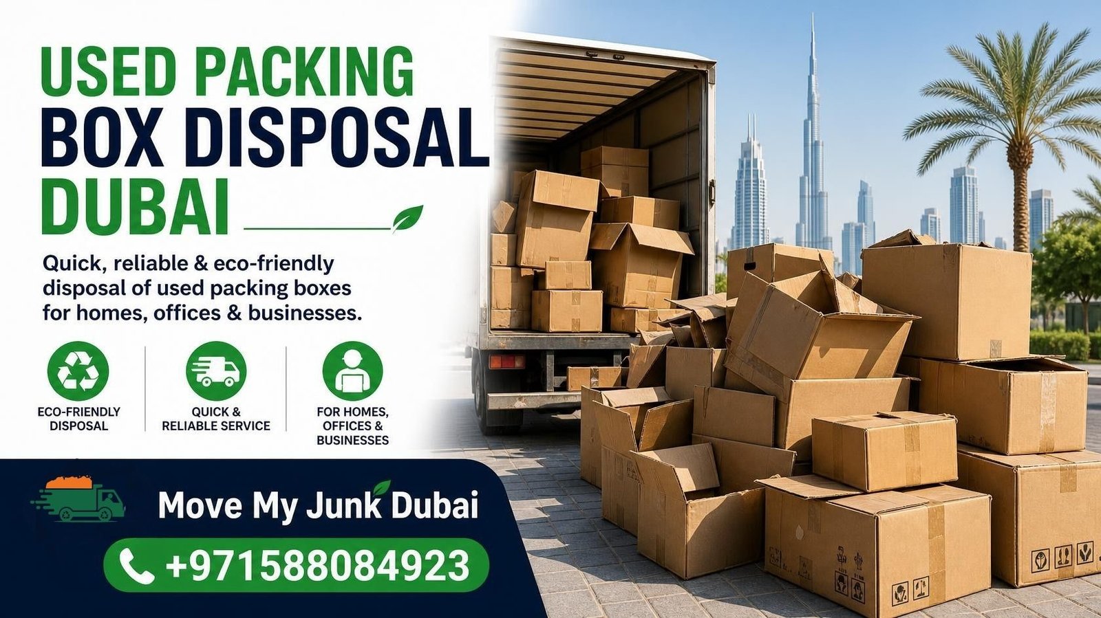 Packing Box Pickup Dubai
