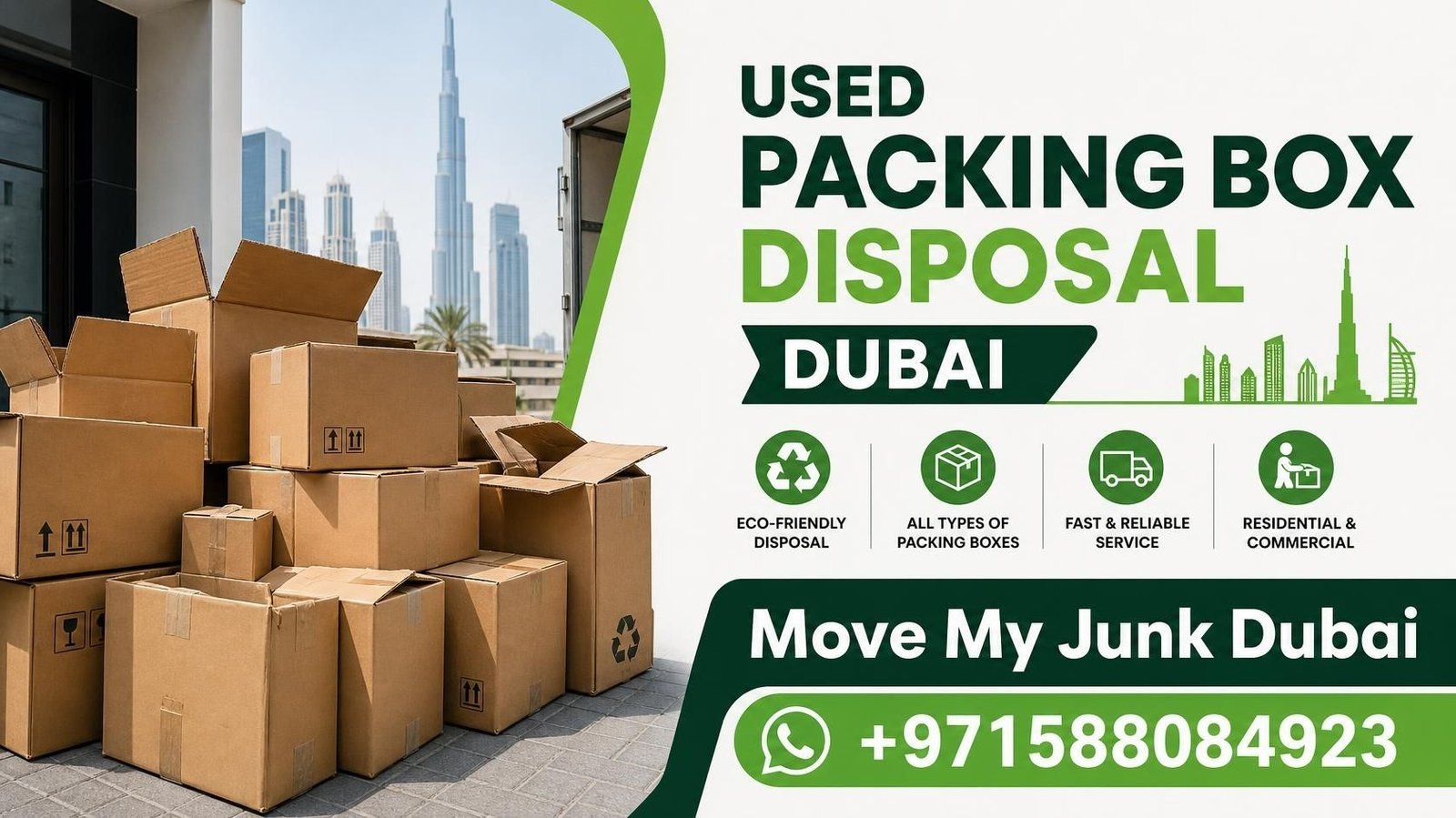 Used Packing Box Removal Dubai