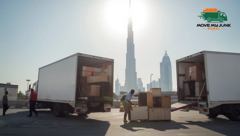 Dubai Marina skyline representing citywide furniture removal coverage